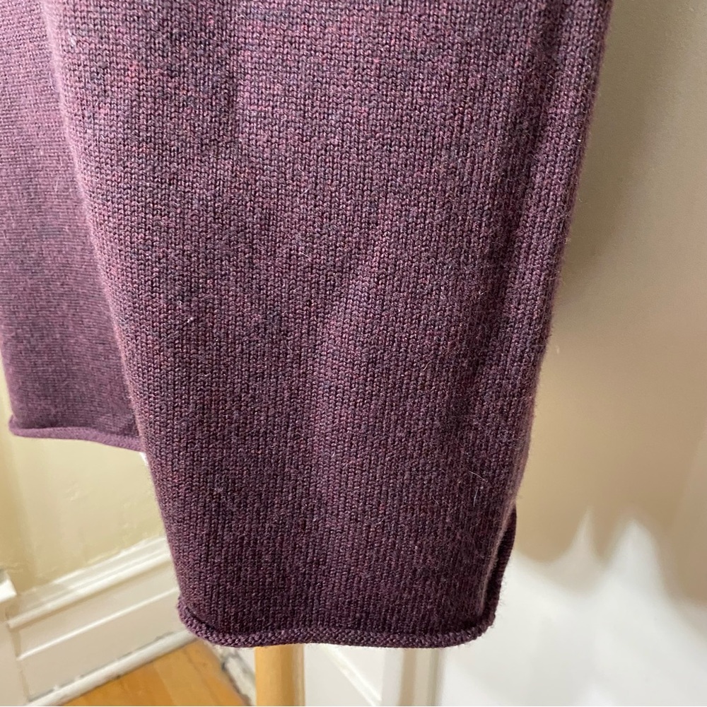 Eileen Fisher Crewneck 100% Merino Regenerative Wool Tunic Pullover Sweater M - Picture 7 of 14